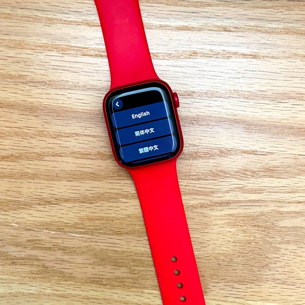 Apple Watch 41mm Series 8 Project red